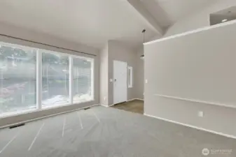 Large windows let so much light inside.