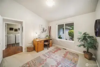 Generously sized third bedroom/office, perfect for all your needs.
