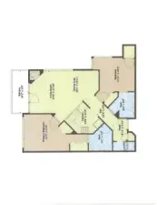 Unit floorplan.