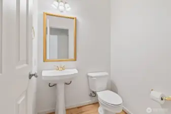 Main floor powder bath.