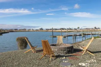 Imagine fun afternoons & evenings around the fire pit!