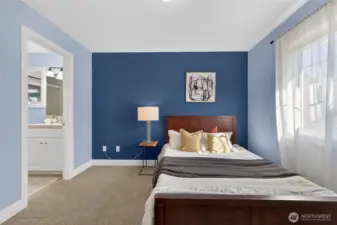 One of the upstairs has an ensuite bathroom for additional flexibility.