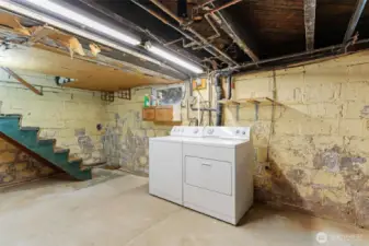 Large Basement with Ample Storage.