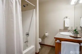 Front Bedroom with built-ins - faces road