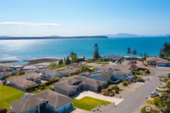 Birch Bay and San Juan Islands view