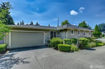 Additional driveway parking.