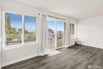 View from living room