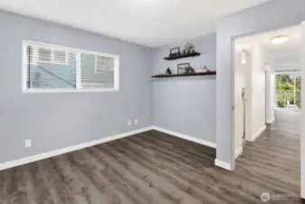 Bedroom shelving