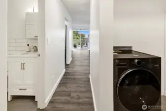 Hallway from bedroom