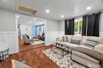 Extend the party to another cozy room.