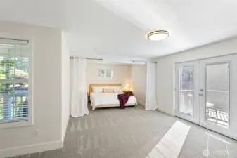 Primary bedroom located on main level.