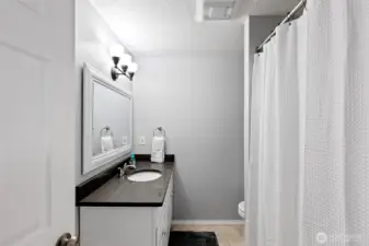 Lower level - FULL Bathroom.