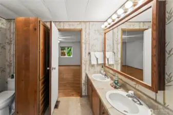 Primary Bath Double Sinks