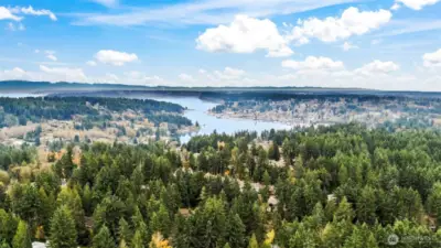 Just minutes from downtown Gig Harbor!