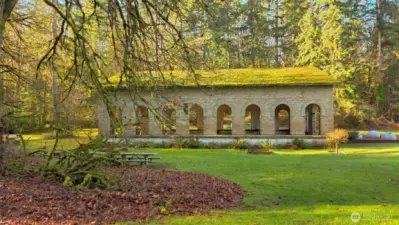 Historical building at Manchester park