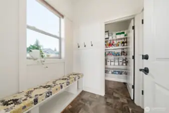 Mudroom and Pantry