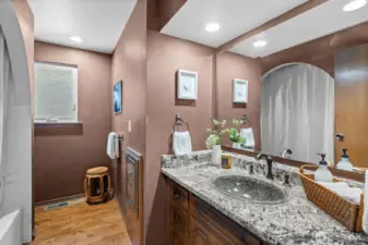 Full bath on main level