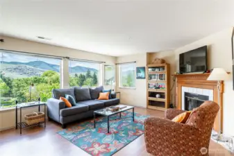 Hide a bed in living room