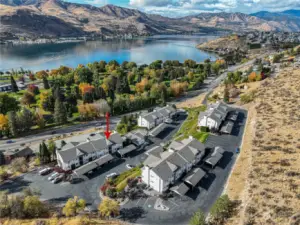 Overlooking Don Morse park with big views