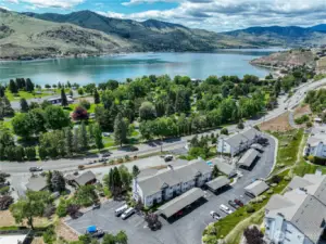 Overlooking Don Morse park with big views