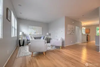 Bright and open, the main floor offers seamless indoor-outdoor flow—ideal for everyday life.