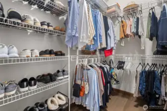 Nice big walk-in closet