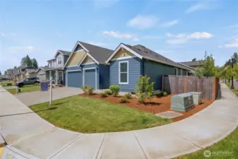 large corner lot