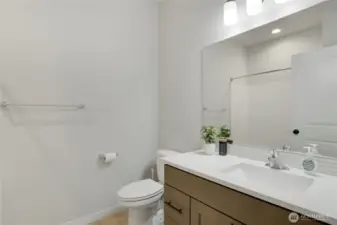 Hallway full bathroom