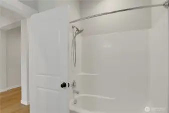 Hallway full bathroom