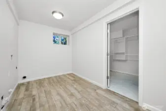 downstairs laundry room