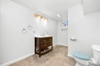 downstairs master bedroom bathroom