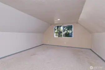 This is the very top floor - it was used as the Primary Bedroom by this seller. This is the only carpet in the whole house.