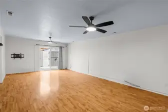 A versatile lower level perfect for relaxing or entertaining!