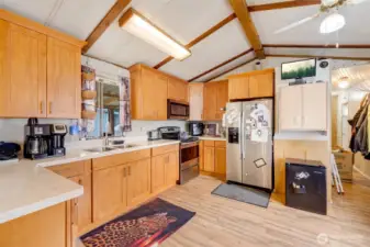 Kitchen recently remodeled