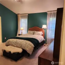 The Main bedroom is HUGE!