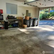 Lots of room to easily park two midsize cars