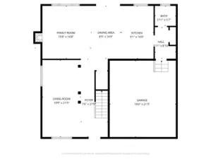 Approx main level floor plan