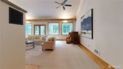 View of LR from hallway