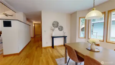 Another dining area view