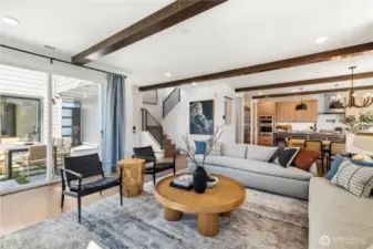 Great Room- Model pictures. Marketing pictures are for illustration only. Features and colors may vary.