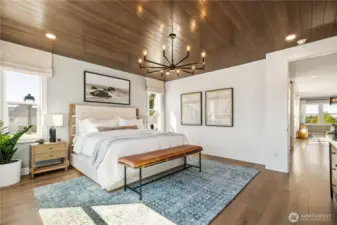 Primary Suite - Model pictures. Marketing pictures are for illustration only. Features and colors may vary.