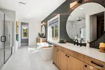 Primary Bath- Model pictures. Marketing pictures are for illustration only. Features and colors may vary.