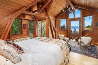 What a spectacular place to wake up. This space is even more magical in person.