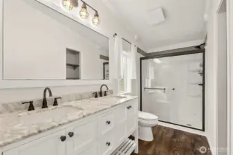 Updated primary bath