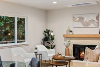 Large Windows for natural light