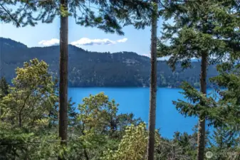 View west over East Sound