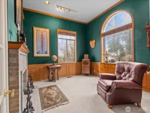 Office / Library / Den on the main level