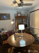 Dining room just to the right of entry door