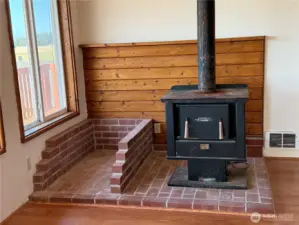 wood stove
