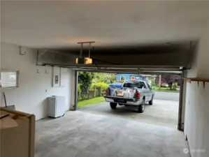 Spacious Attached Two Car Garage